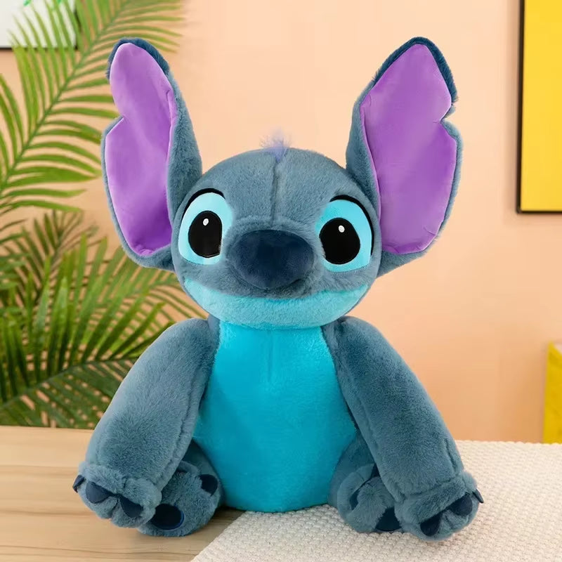 80Cm Large Size Disney Lilo & Stitch Soft Stuffed Plush Toy Cute Stitch Doll Kawaii Room Decor Pillow Dolls Girls Kids Xmas Gift
