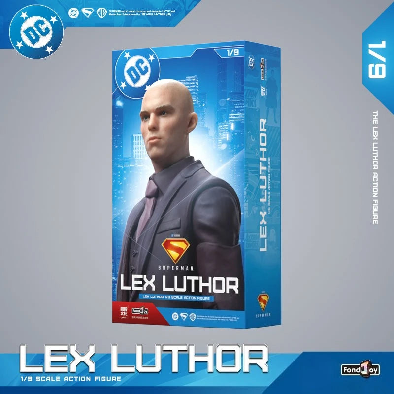 In Stock New Superman Movie Lex Luthor 1/9 Action Figure DC Superman Movie Version Figure Ornaments for Toy and Boy Gift