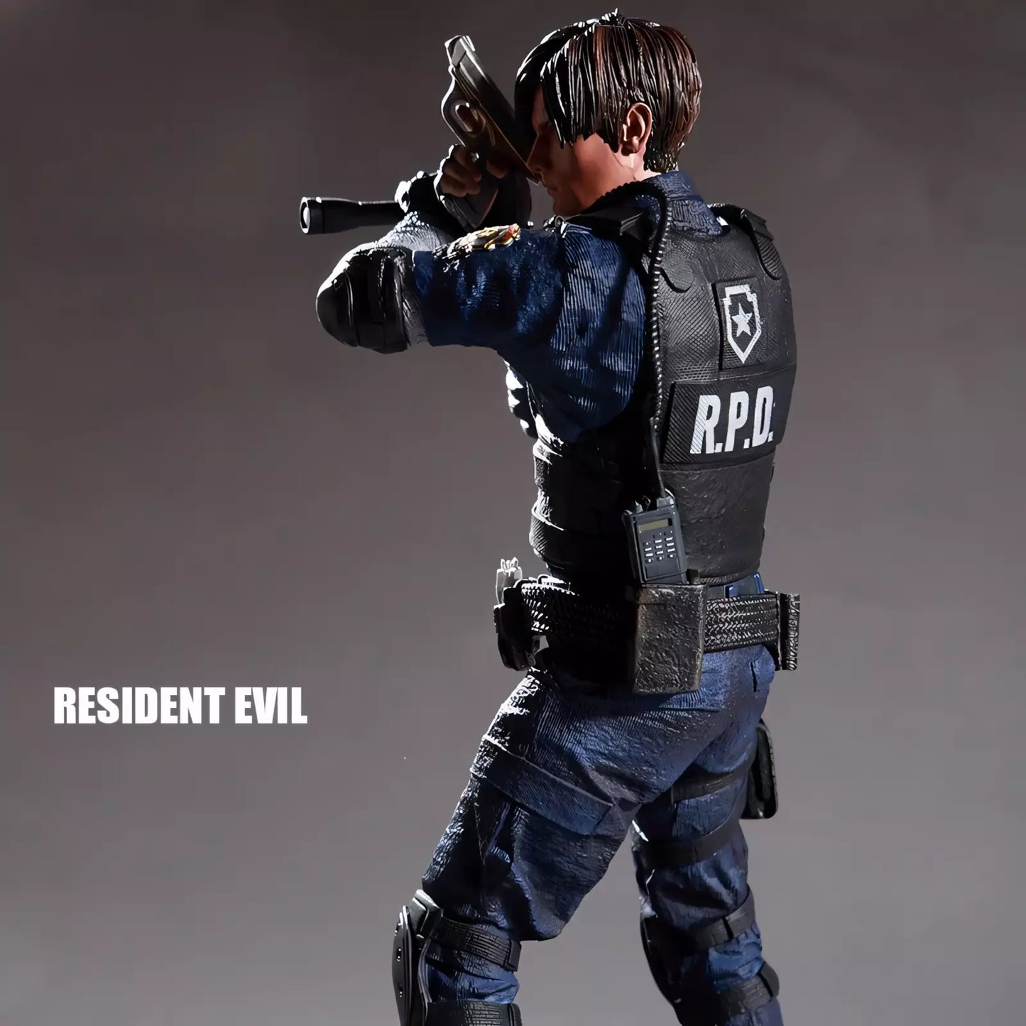 Leon S. Kennedy 33cm – Figurine Resident Evil 2 Remake Édition Limité