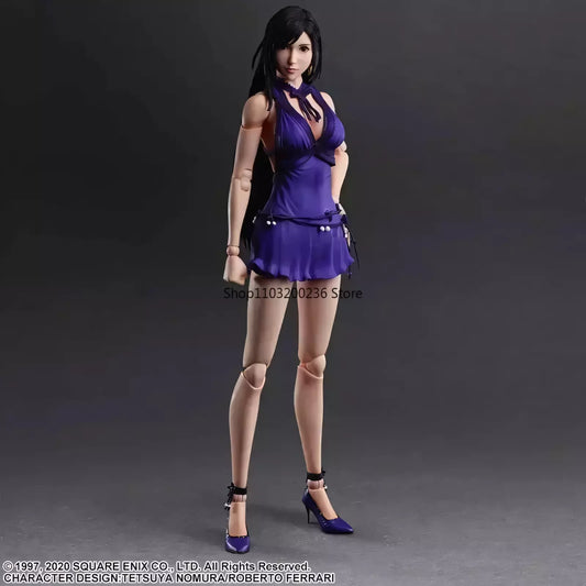 Figurine Tifa FF7 – Play Arts Kai 25cm Sexy Dress Ver. Collection