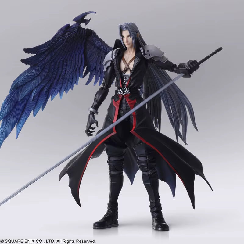 SQUARE ENIX Original MODEL KIT Bring Arts SEPHIROTH Another Form Action Figure Model Toys Model Gifts for Boys Collectible