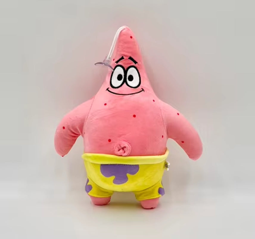 Anime Spongebob Squarepants Patrick Star Squidward Eugene H. Krabs Gary Kawaii Stuffed Plush Toys Keychain Birthday Gift for Kid