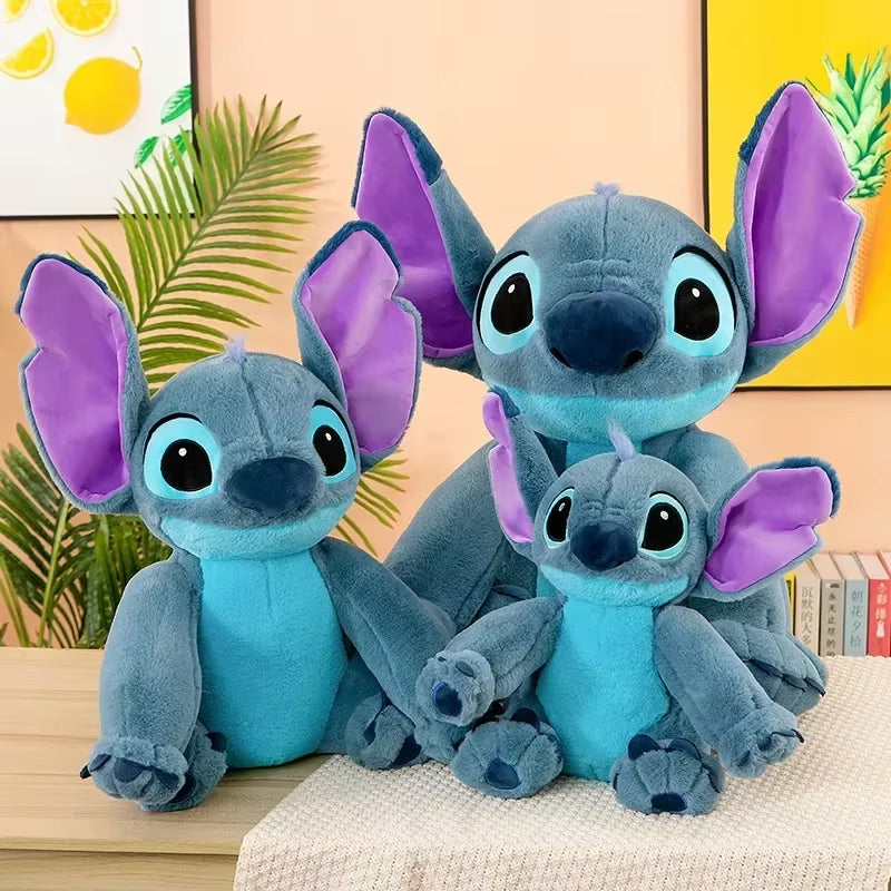 80Cm Large Size Disney Lilo & Stitch Soft Stuffed Plush Toy Cute Stitch Doll Kawaii Room Decor Pillow Dolls Girls Kids Xmas Gift