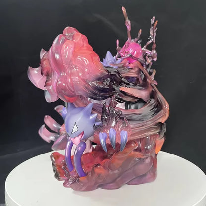 New 29Cm Pokémon Gengar Anime Figure Model Fantasy House Evolutionary Group Version Desktop Decoration Collection Gift Toys Kids