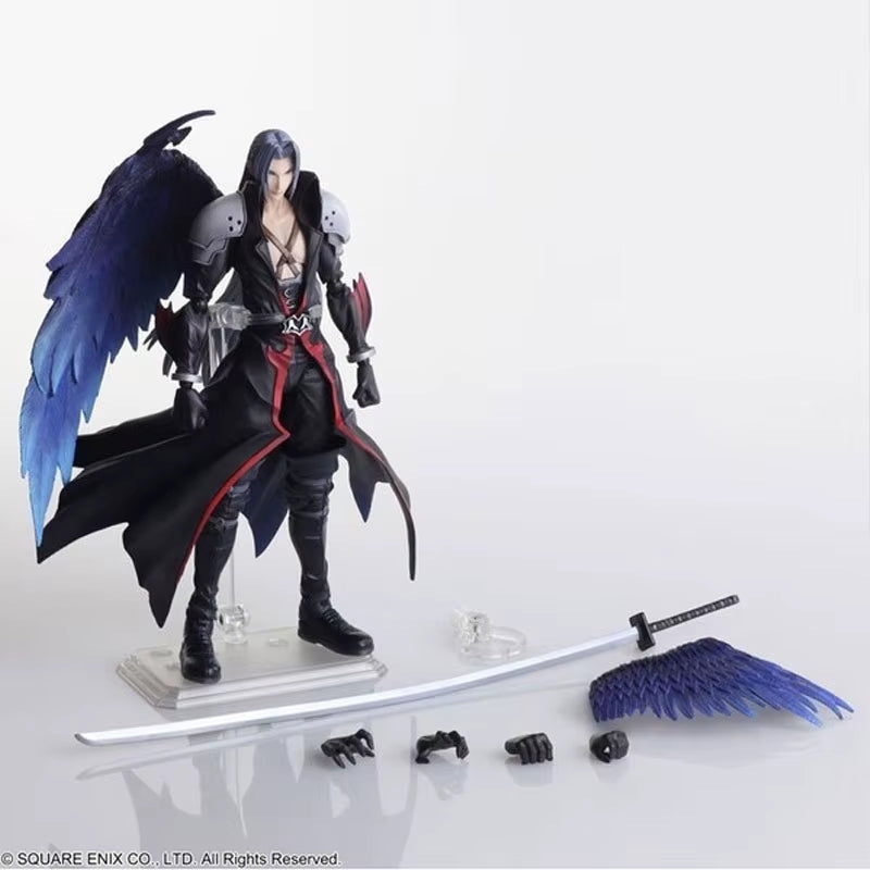 SQUARE ENIX Original MODEL KIT Bring Arts SEPHIROTH Another Form Action Figure Model Toys Model Gifts for Boys Collectible