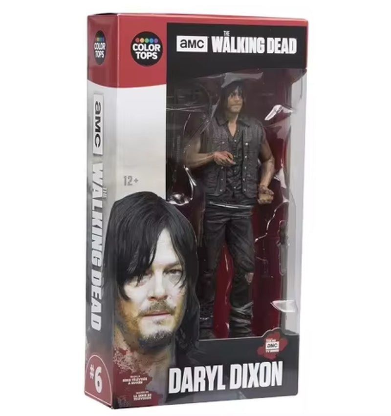 Movie the Walking Dead Characters Rick Daryl Negan PVC Action Figure Collectible Model Toys