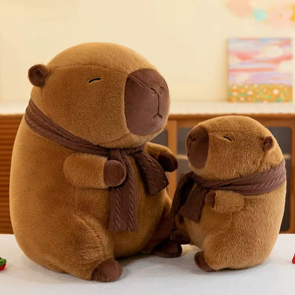 23Cm Capybara Plush Simulation Capibara Anime Fluffty Toy Cute Doll Stuffed Animals Soft Doll Plush Christmas Thanksgiving Gift
