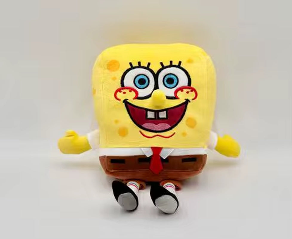Anime Spongebob Squarepants Patrick Star Squidward Eugene H. Krabs Gary Kawaii Stuffed Plush Toys Keychain Birthday Gift for Kid