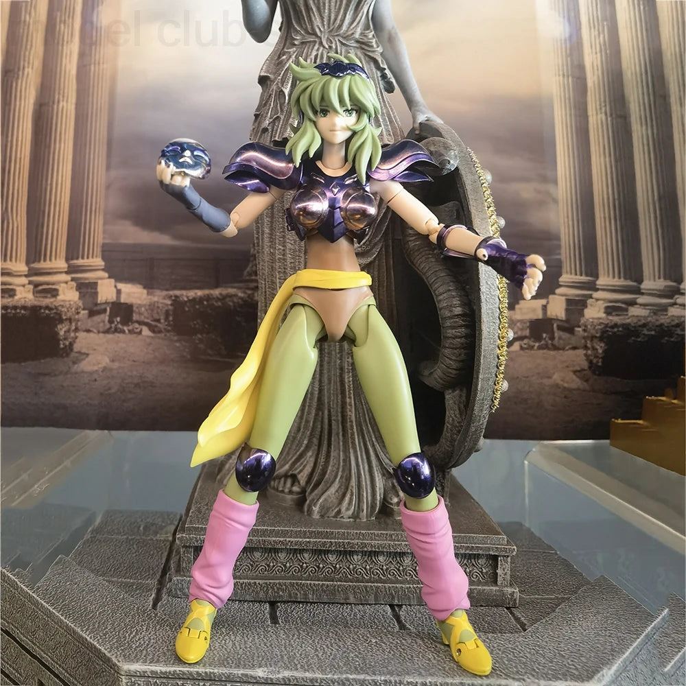 Saint Seiya Myth Cloth EX Ophiuchus Shaina Silver Knights of the Zodiac Anime Action Figure Toy Gift in Sotck Goodtony/Gt Model