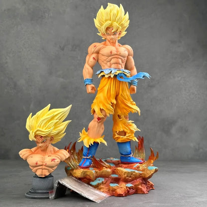 Goku Super Saiyan Namek 30cm – Figurine Dragon Ball Z Statue PVC Collection