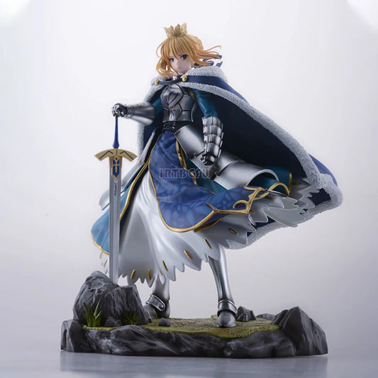 27Cm Fate/Stay Night Altria Pendragon Deluxe Edition FGO 1/7 Japanese Anime PVC Action Figure Toy Game Collectible Model Doll