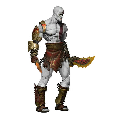 NECA God of War Ultimate Kratos Action Figure Vinyl Figurine Doll Collection Game Model Toy