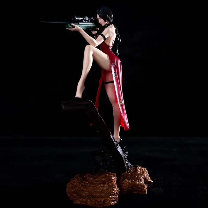 Cute Beauty Ornaments 34Cm Resident Evil Ada Wong PVC Action Figure Biohazard Anime Figure Model Toys Doll Collection Brand New