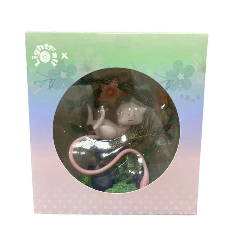 New 15Cm Pokemon Mewtwo Anime Figure Gk Cute Mew Luminescent Manga Statue Pvc Action Figurine Collectible Model Toy Gift