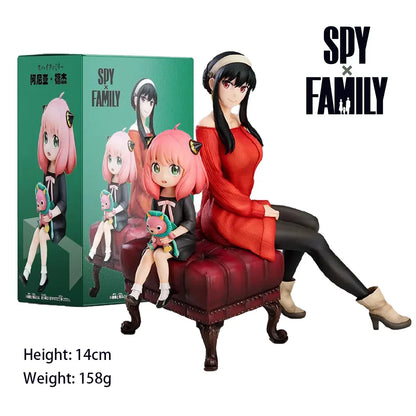 15CM Anime Figure SPY×FAMILY Anya Alstreim Yor Forger Action Figure PVC Table Decoration Figure Model Toy Gift for Children