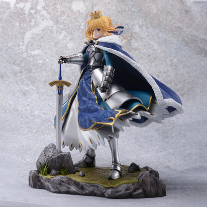 27Cm Fate/Stay Night Altria Pendragon Deluxe Edition FGO 1/7 Japanese Anime PVC Action Figure Toy Game Collectible Model Doll