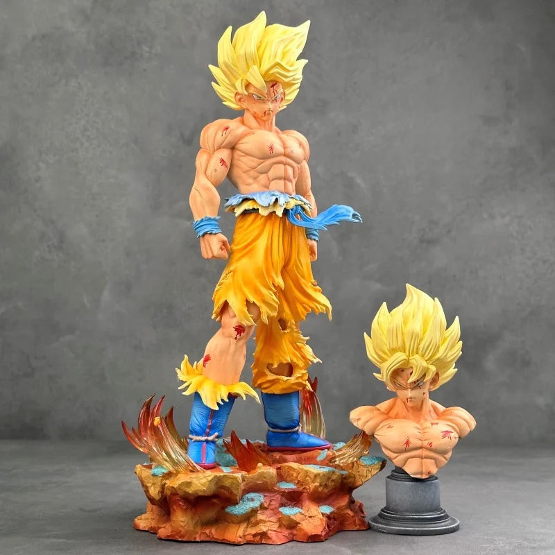 Goku Super Saiyan Namek 30cm – Figurine Dragon Ball Z Statue PVC Collection