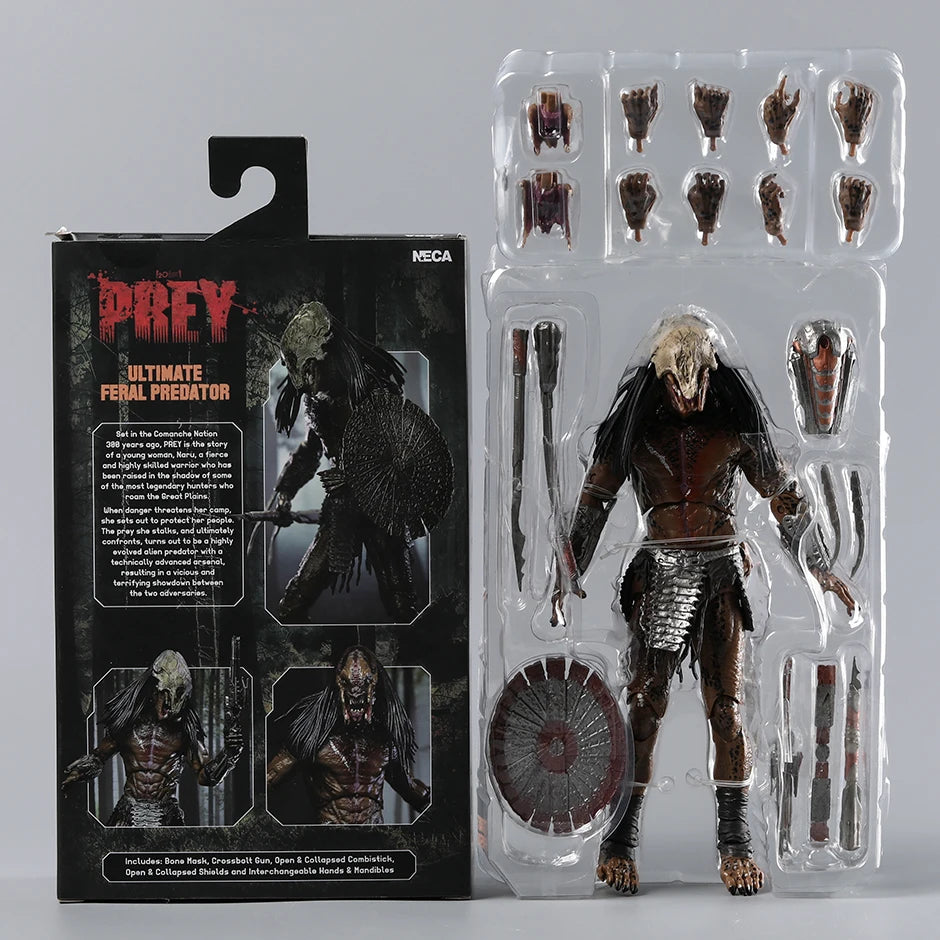 Feral Predator 18cm – Figurine NECA Ultimate Prey Film PVC Collection