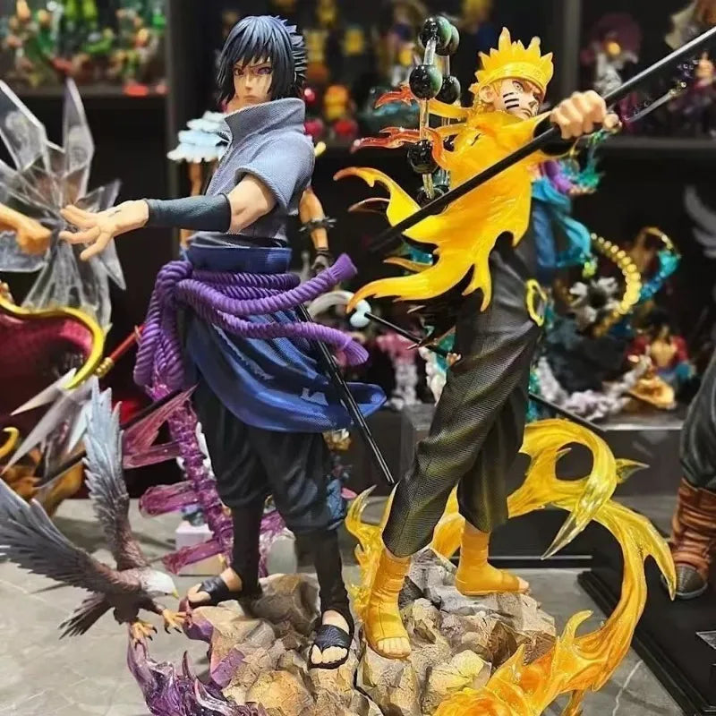 Naruto & Sasuke – Figurine Premium 32cm PVC Naruto Shippuden