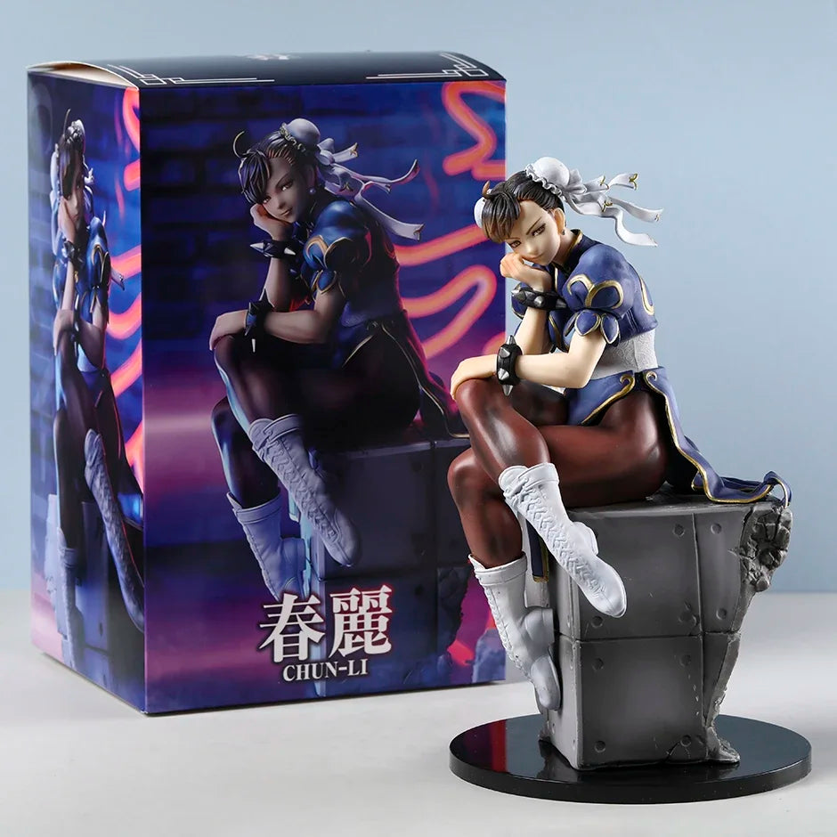 Chun Li 1/6 Scale Figure Model Painted Statue Collection
