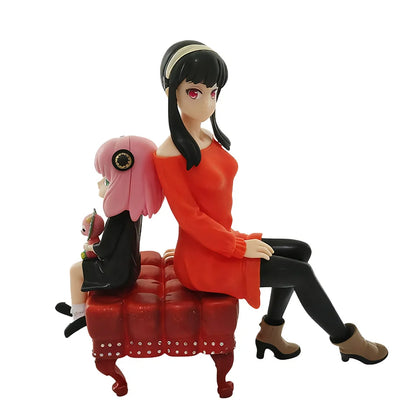 15CM Anime Figure SPY×FAMILY Anya Alstreim Yor Forger Action Figure PVC Table Decoration Figure Model Toy Gift for Children
