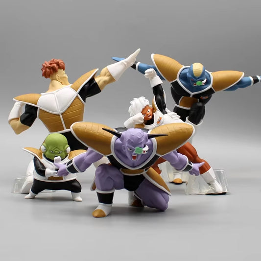 Dragon Ball Figures Ginyu Force Figure Jeice Ginyu Guldo Recoom Burter Figurine Pvc Statue Collection Model Doll Toys Hobby Gift