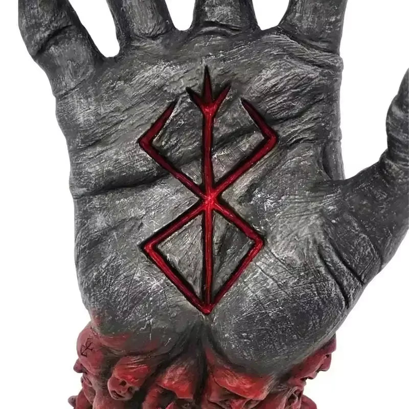 23Cm Berserk Hand of God Anime Figure Devil Hand Figurine Hand of God Statue Collectible Model Doll Toys Gift Home Decor