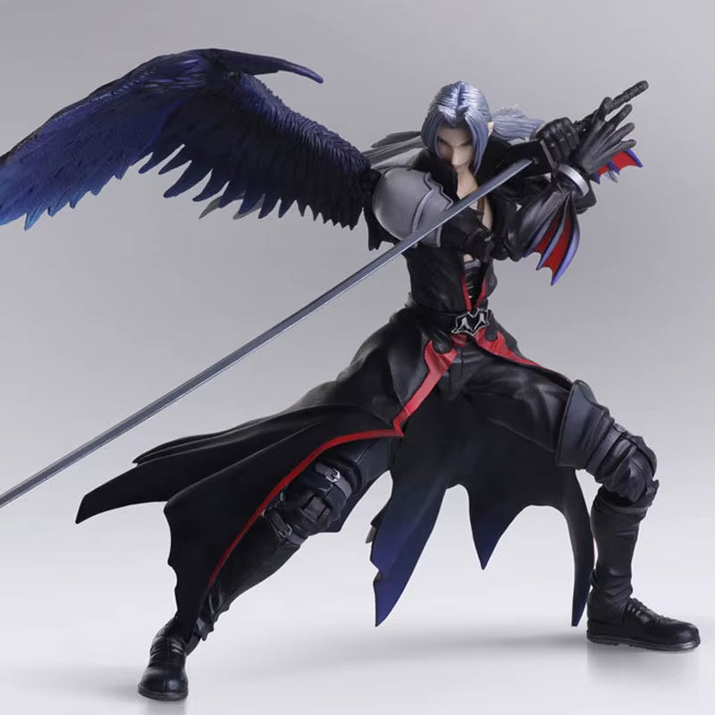 SQUARE ENIX Original MODEL KIT Bring Arts SEPHIROTH Another Form Action Figure Model Toys Model Gifts for Boys Collectible