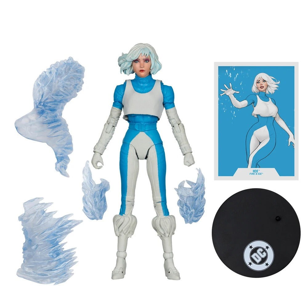 Figurine Ice DC Multiverse McFarlane Toys Fire and Ice – 7 Pouces – Articulée Collector