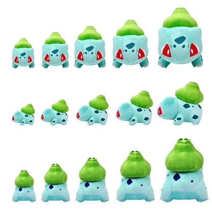 Anime Bulbasaur Stuffed Doll Toy Big Size Elf Pokemon Plush Kawaii Pikachu Doll Pillow Gifts for Children Christmas Baby Gift