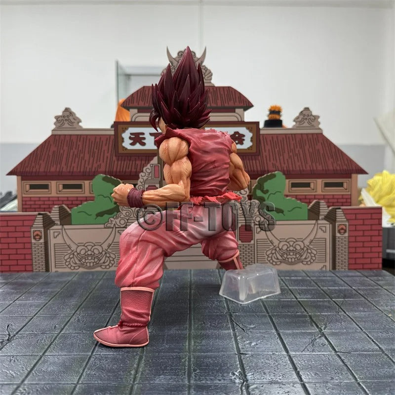 Figurine Goku Kaioken 24 cm – Dragon Ball Z – Statue PVC Super Saiyan