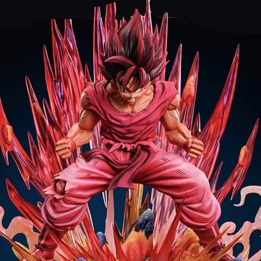 Figurine Goku Kaioken 24 cm – Dragon Ball Z – Statue PVC Super Saiyan