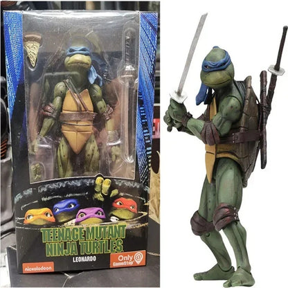 Figurines Tortues Ninja TMNT – 18 cm – Michelangelo Leonardo Raphael Donatello