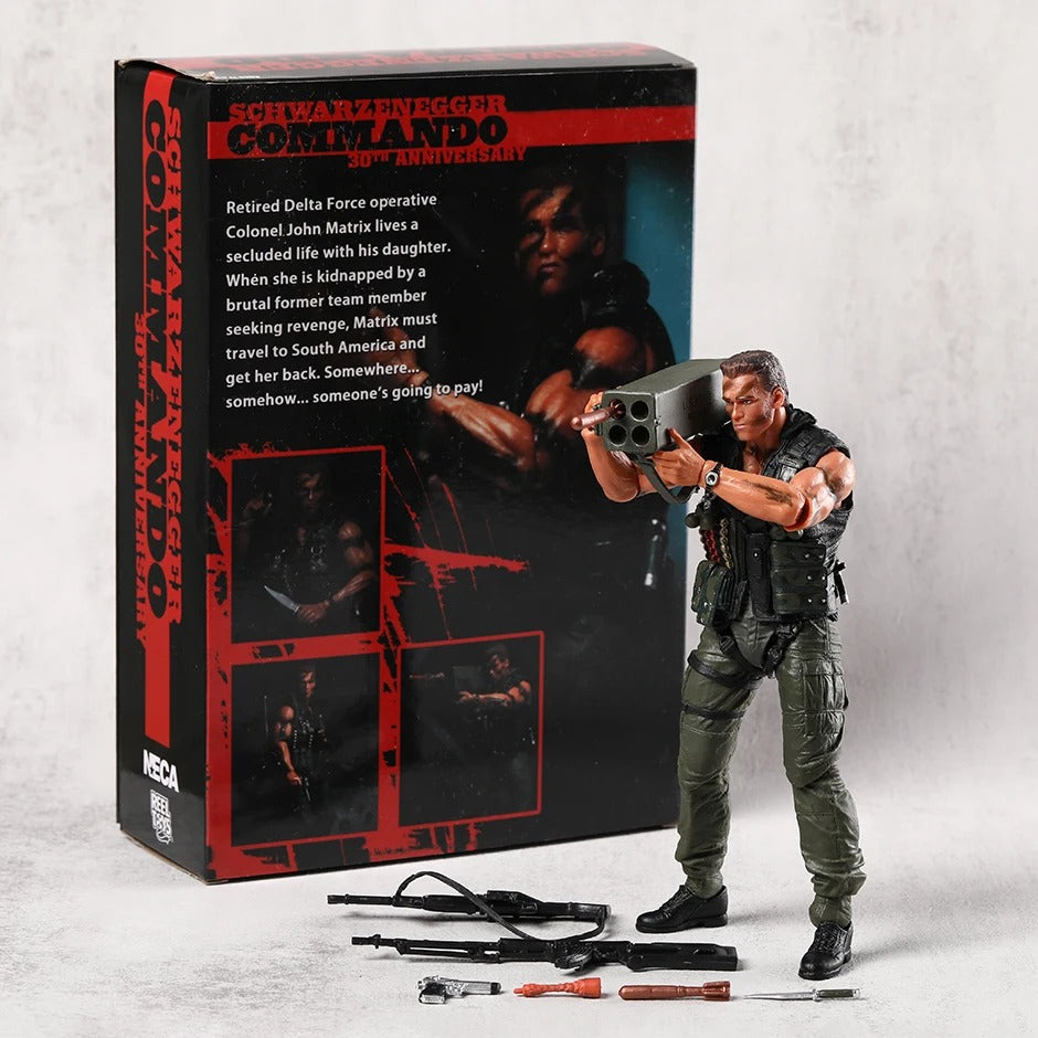 Figurine NECA John Matrix Commando 18 cm RetroVerse