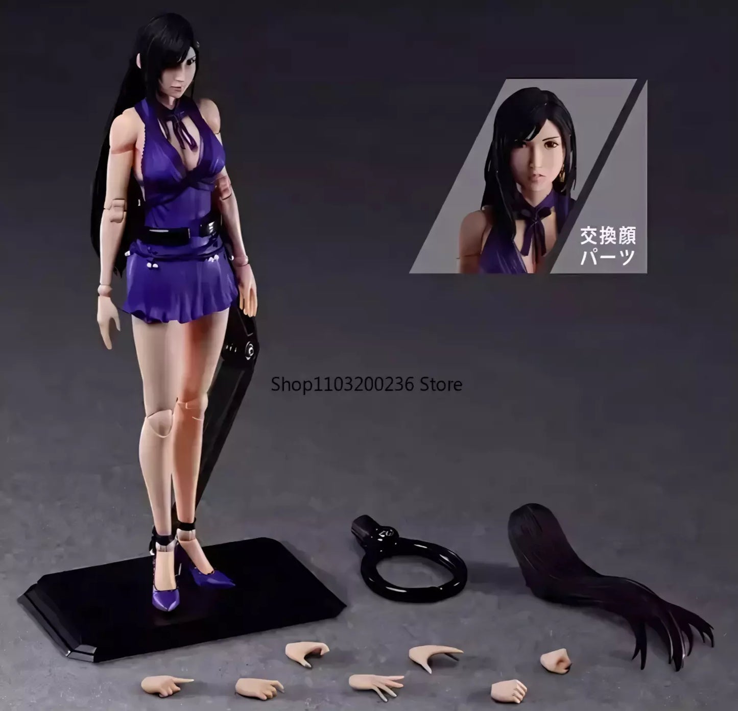 Figurine Tifa FF7 – Play Arts Kai 25cm Sexy Dress Ver. Collection
