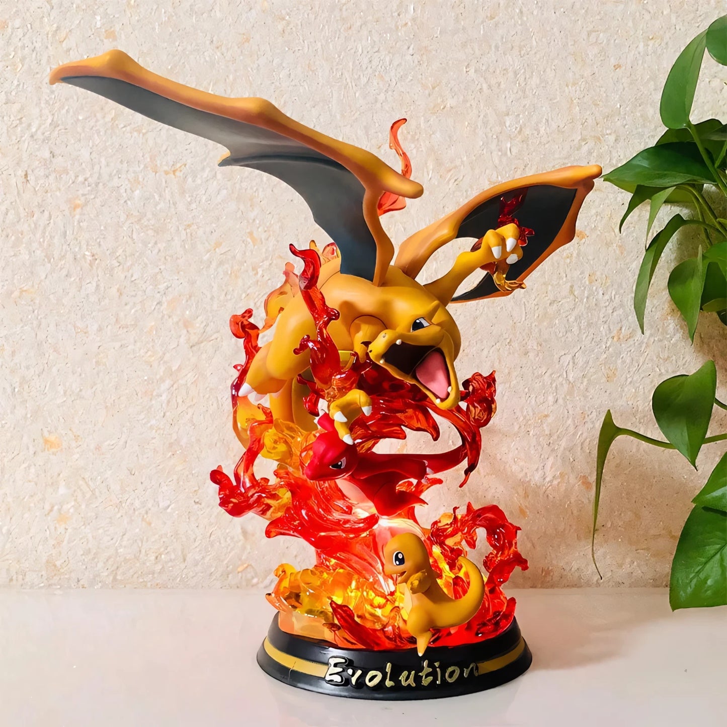 Figurine Pokémon Dracaufeu Charizard – 26 cm – Statue PVC Collection