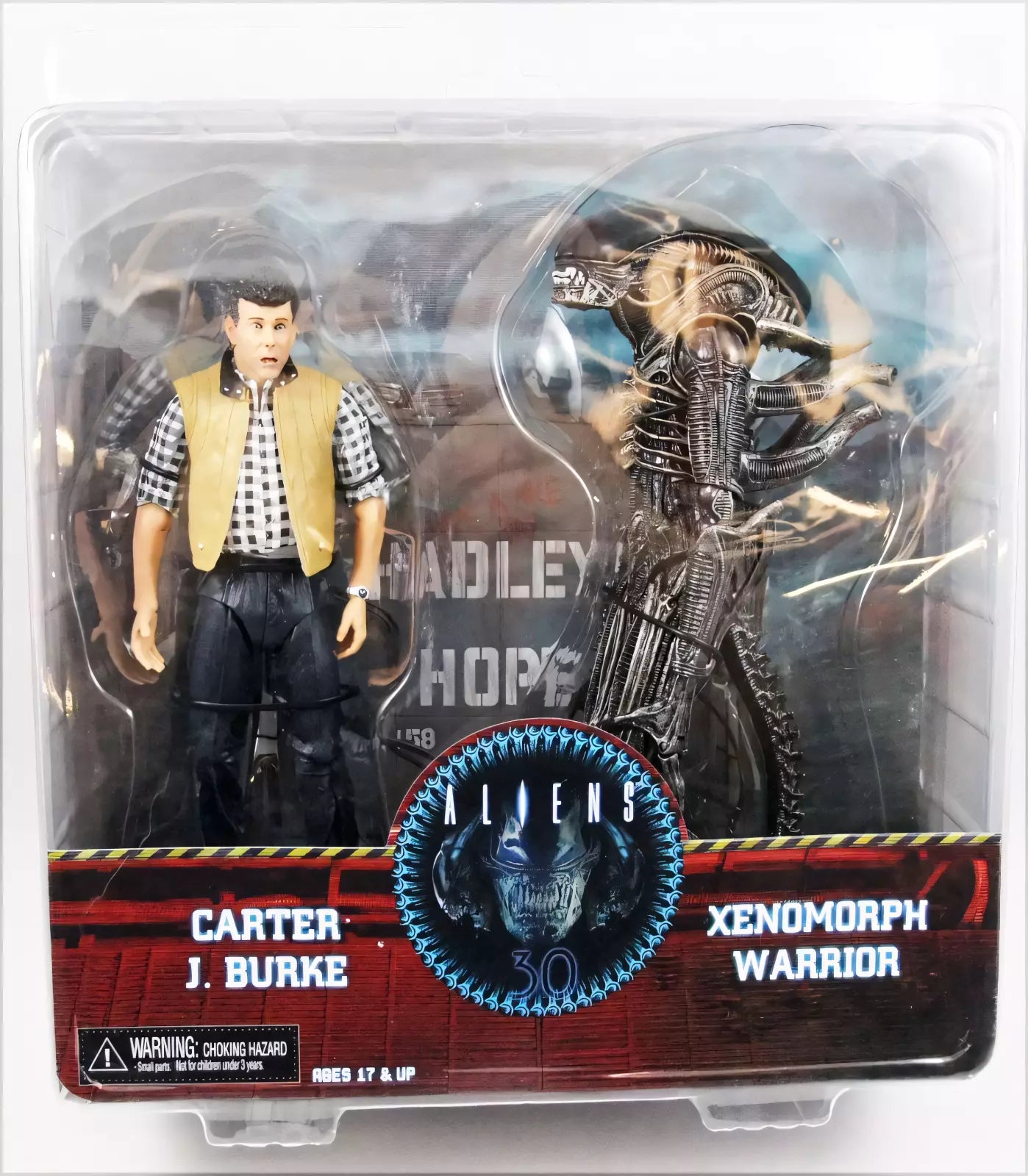 Figurines NECA Alien Hadley’s Hope – Carter J. Burke & Xenomorph Warrior – 7”