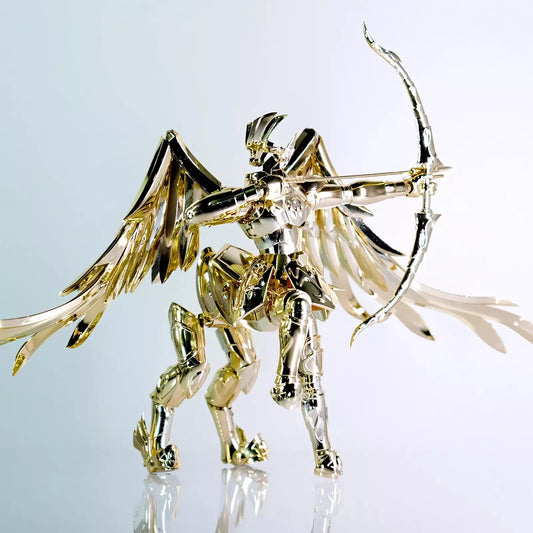 Figurine Aiolos du Sagittaire Saint Seiya – 18 cm – Chevalier d’Or 24K Collection
