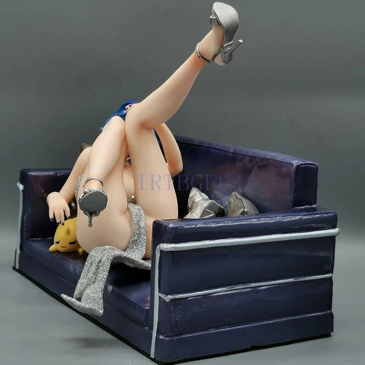 Figurine St. Louis Azur Lane – 16 cm – Statue GK PVC Robe Canapé Collection Anime